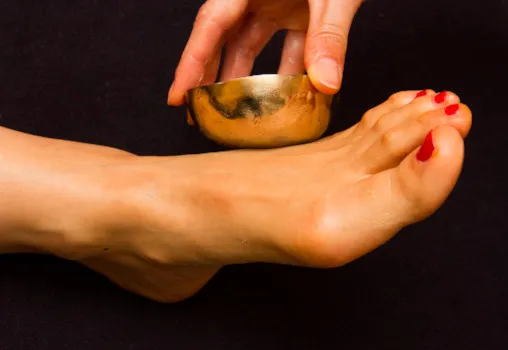 Massage kansu des pieds